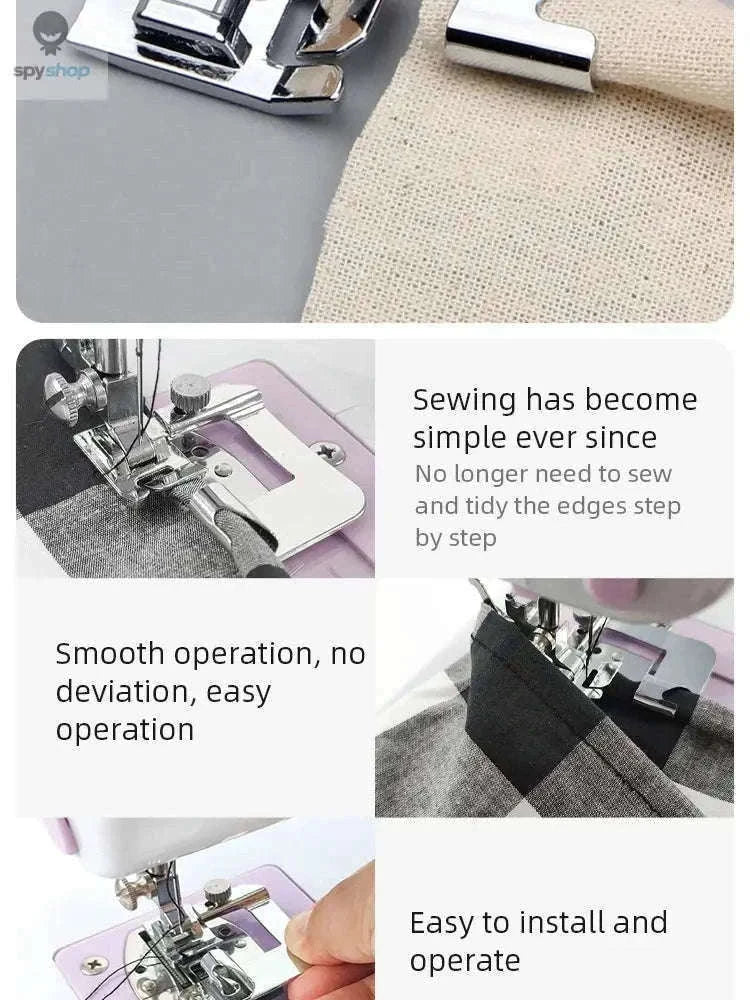 Rolled Hem Foot Set with 4 Sizes for Clean, Neat Hems-Hem Feet 13mm G556A