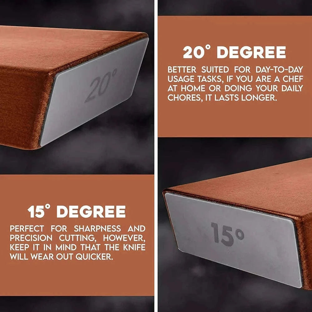 Rolling Knife Sharpener with Dual Angle Guide and Diamond Stones-H Set / Ship With 24H / China Mainland