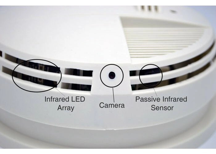 🔍 Smoke Detector Mini Camera (B) ELITE 📷 Spy-shop.com