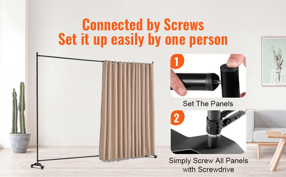 SucceBuy roomverdeler 1/3/4 paneel, kamerschermen en vouwbare privacy screens, stofscheiding voor kantoor, thuis studeren