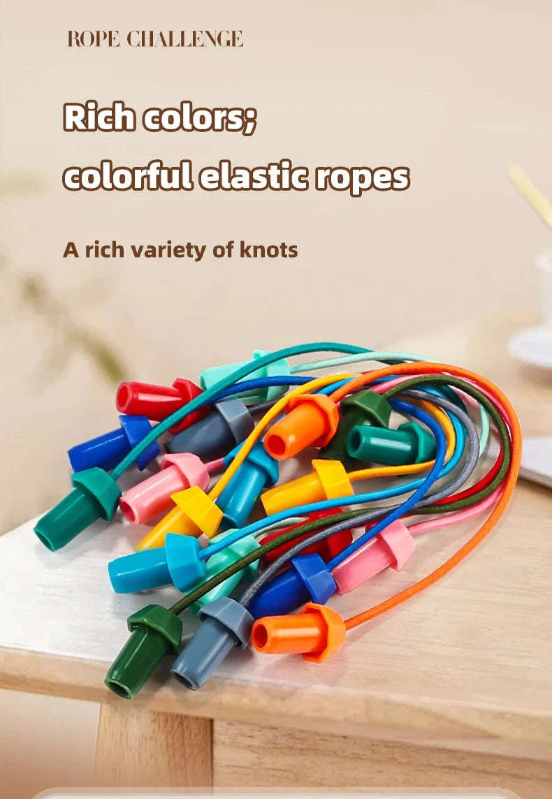 Rope Puzzle Game Challenge Knots & Logic-20CM