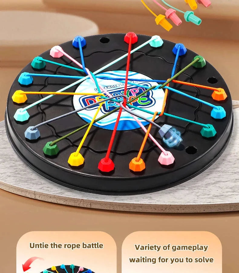Rope Puzzle Game Challenge Knots & Logic-20CM