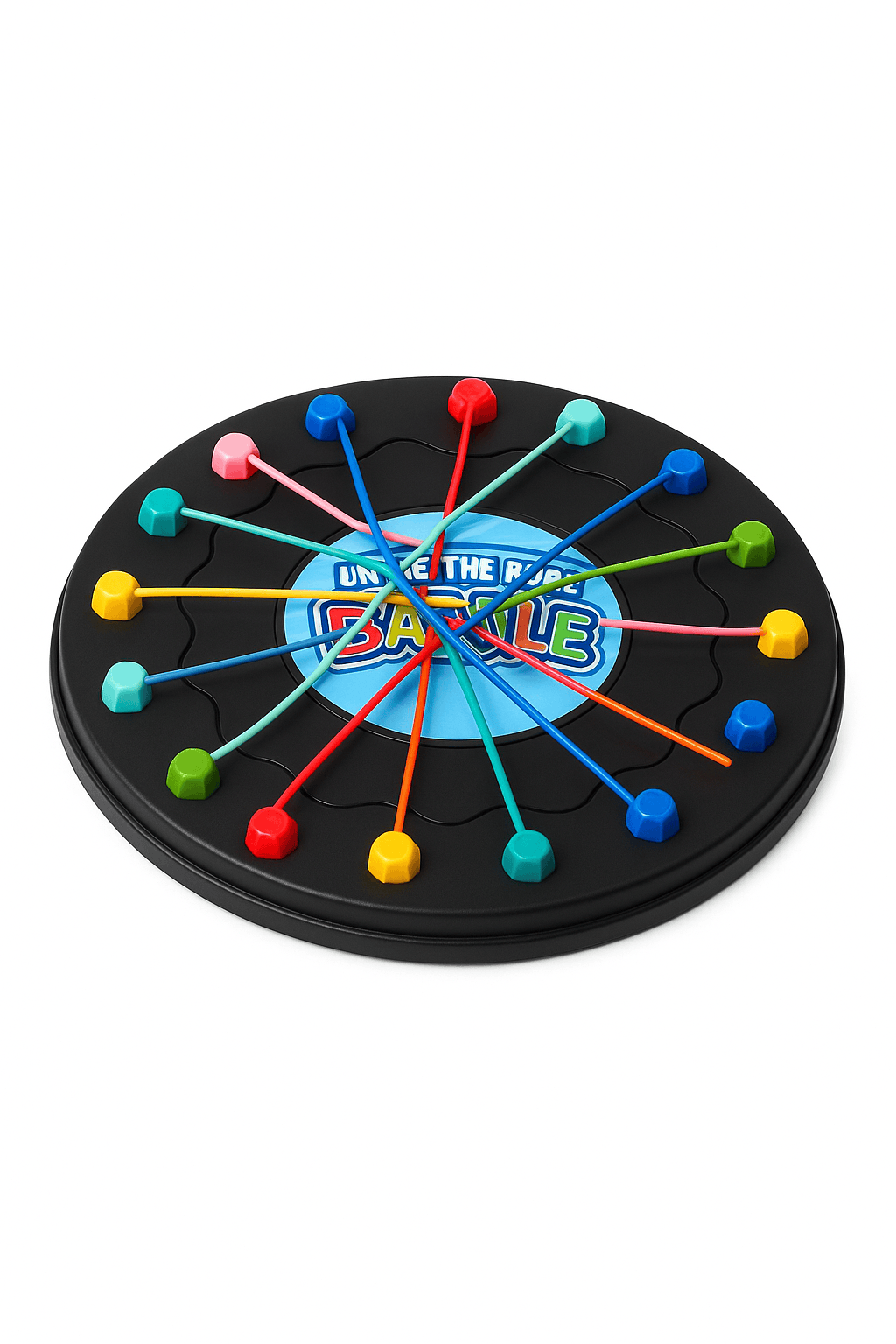 Rope Puzzle Game Challenge Knots & Logic for Hands-On Fun-20CM