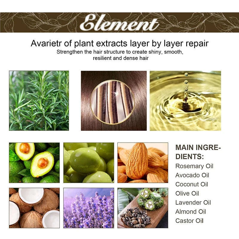 Rosemary Hair Growth Oil-60ml Boxed