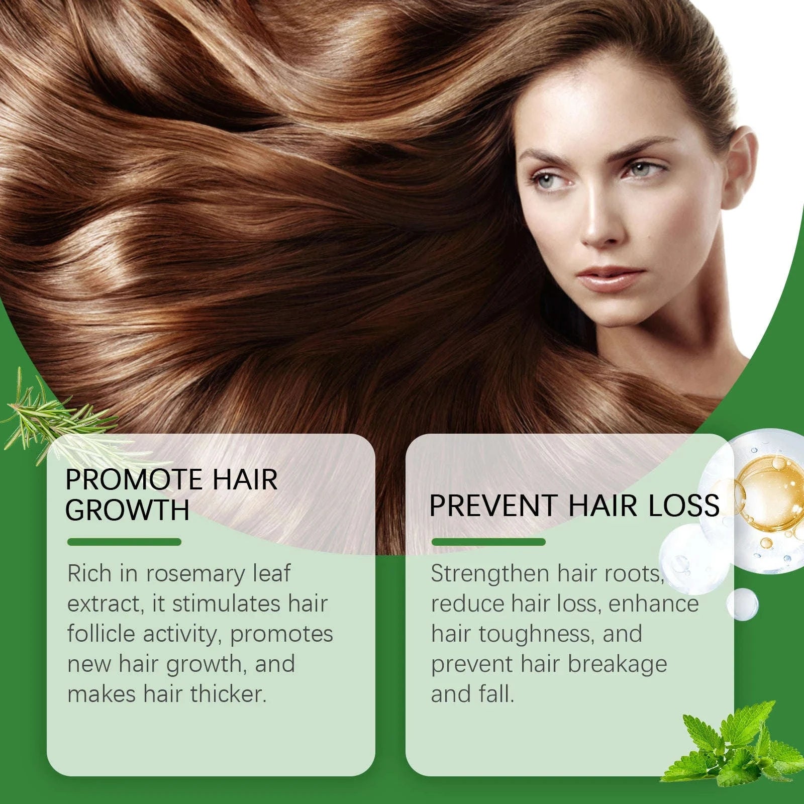 Rosemary Rice Water Hair Growth Spray-3x100ml / United States