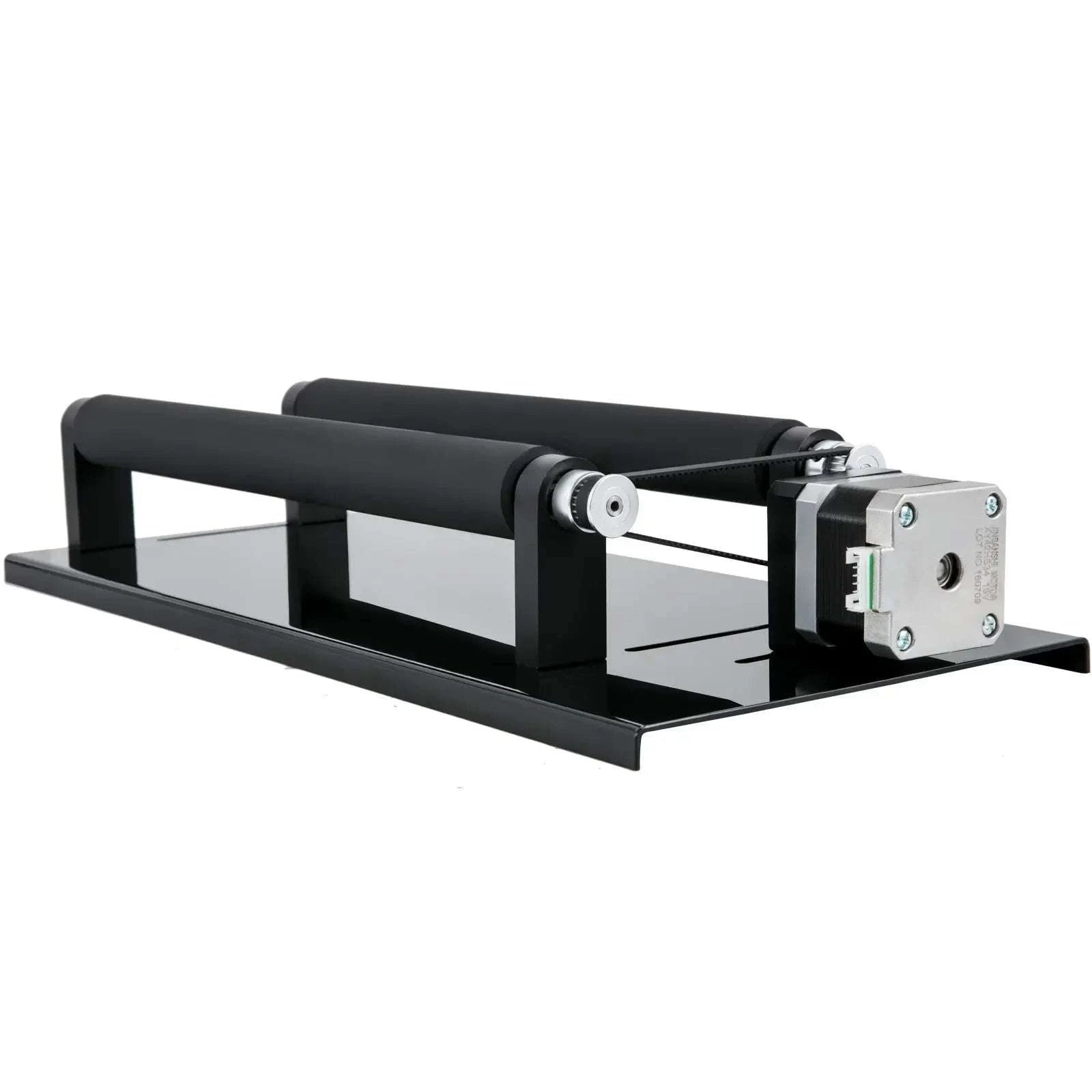 Rotary Axis Attachment for Laser Engraver 4-Wheel 360° Roller-black / United States