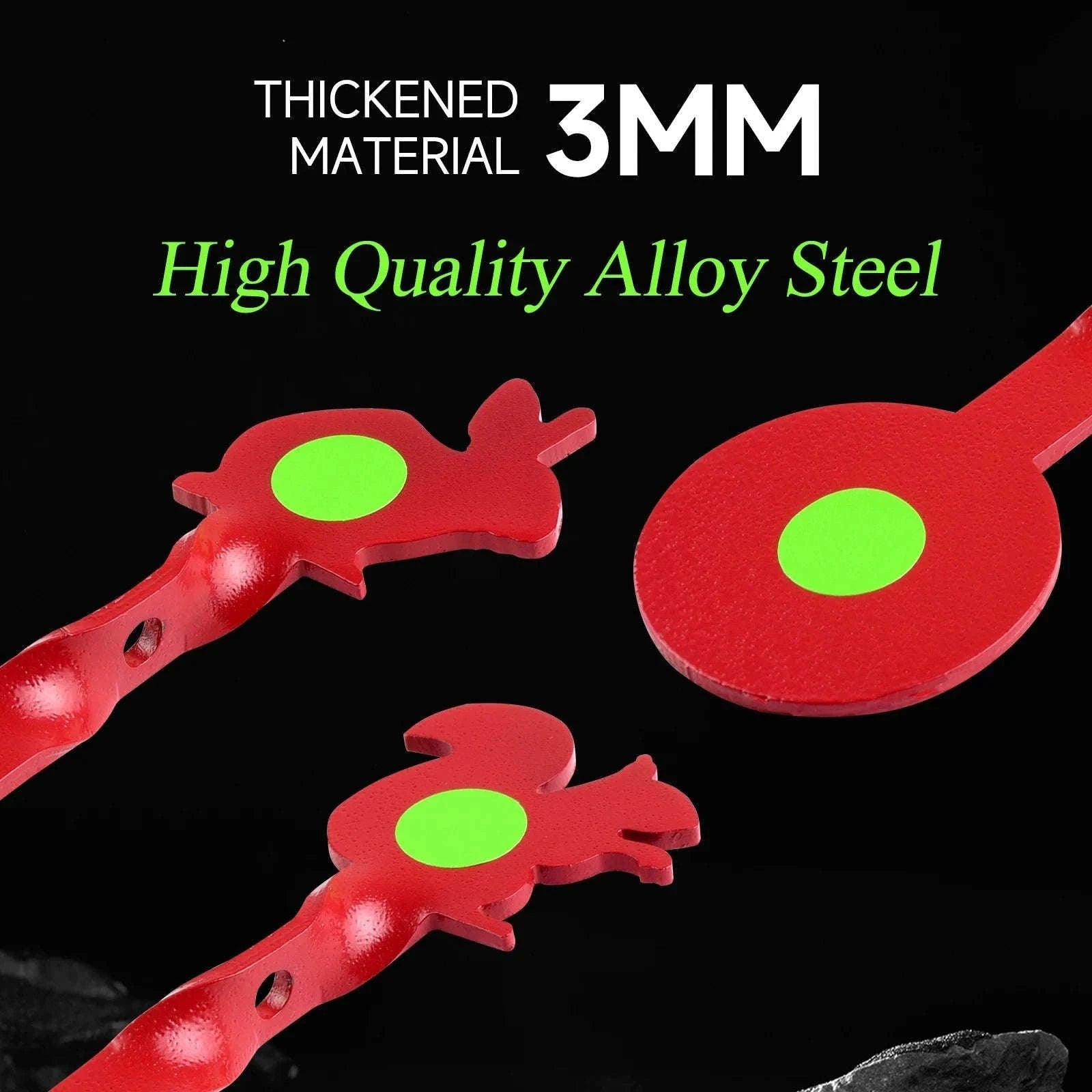 Rotating Stainless Steel Shooting Target for Slingshot & Air Gun-Bird target