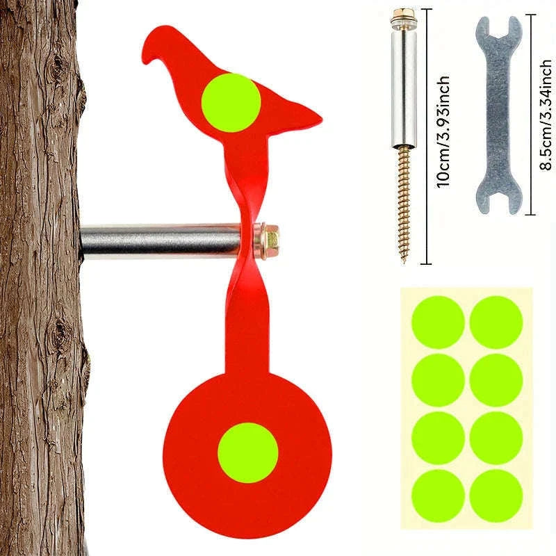 Rotating Stainless Steel Shooting Target for Slingshot & Air Gun-Bird target