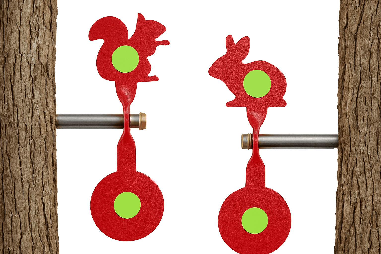 Rotating Stainless Steel Shooting Target for Slingshot & Air Gun-Bird target