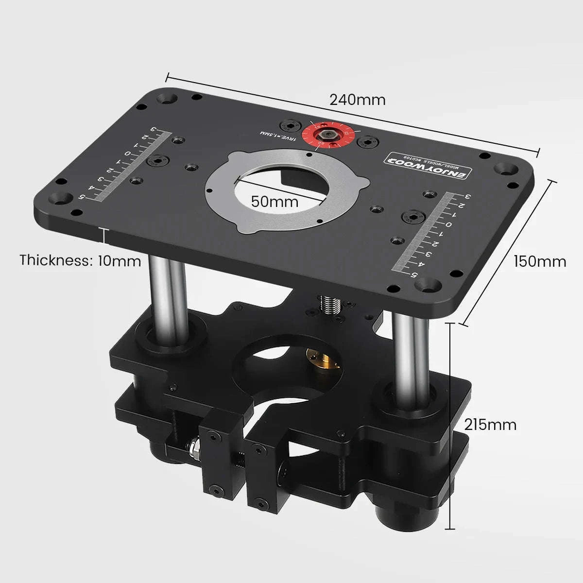 Router Lift for 65mm/69mm Wood Router Table Setup with Plate-gd709a-65 / Germany