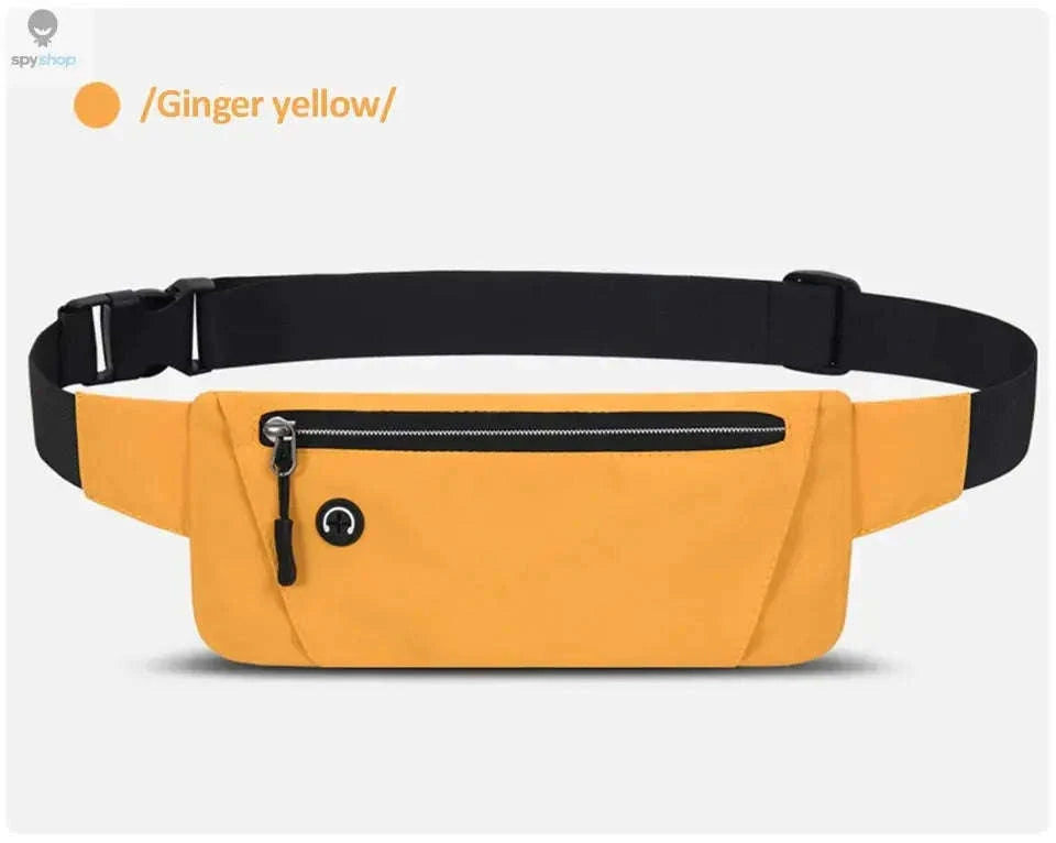 Running Waist Bag Sports Belt Pouch Mobile Phone Bag-Orange