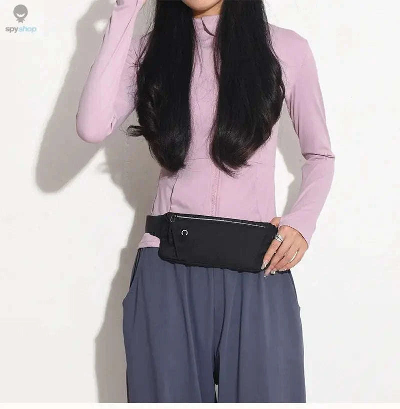 Running Waist Bag Sports Belt Pouch Mobile Phone Bag-Orange