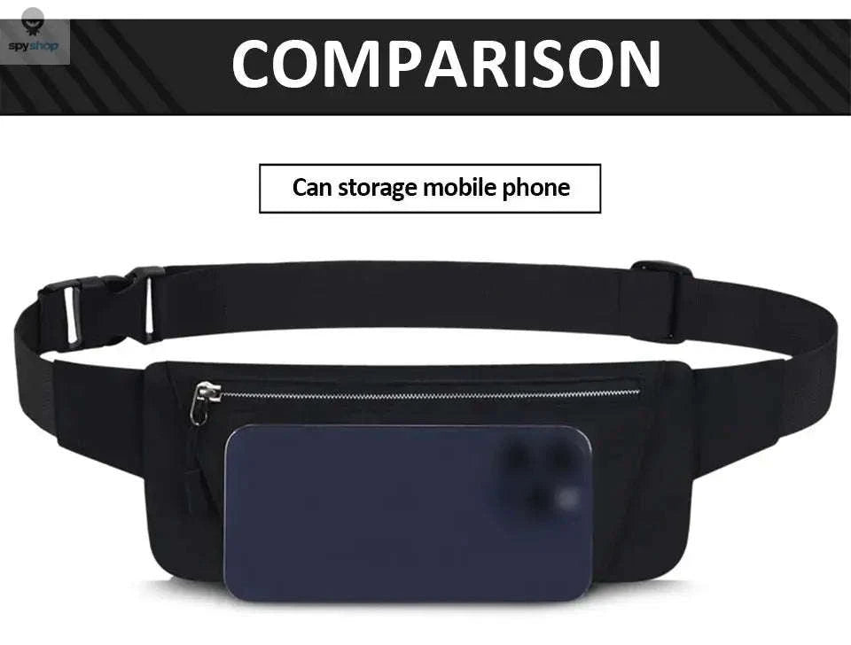 Running Waist Bag Sports Belt Pouch Mobile Phone Bag-Orange