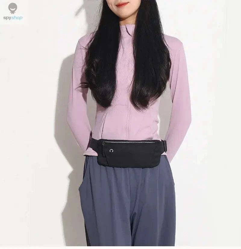 Running Waist Bag Sports Belt Pouch Mobile Phone Bag-Orange