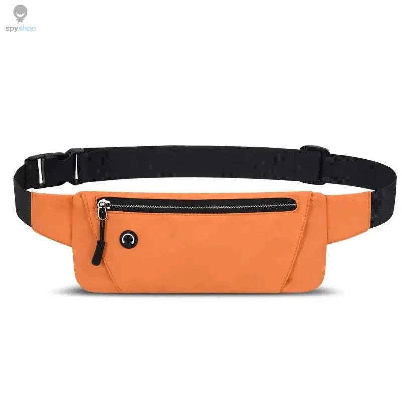 Running Waist Bag Sports Belt Pouch Mobile Phone Bag-Orange