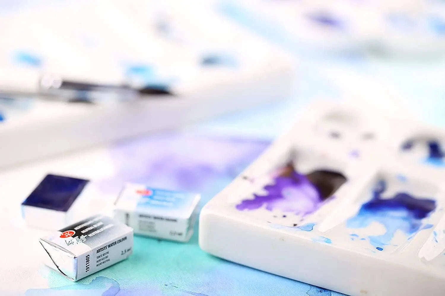 Russian White Nights Artists Grade Watercolour Paint Set-36 Colors Artist Set