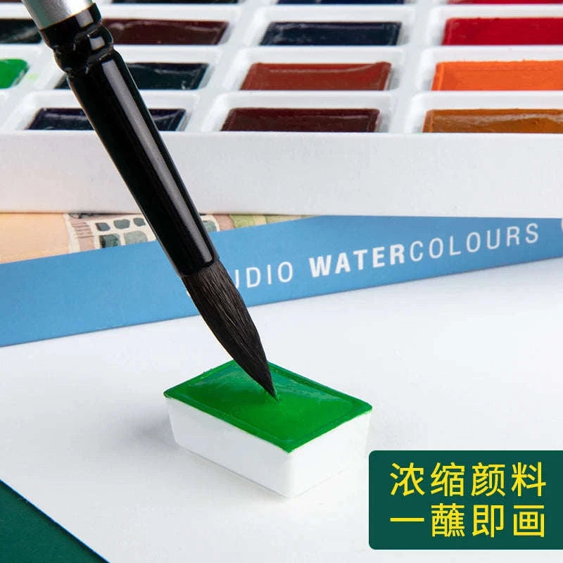 Russian White Nights Artists Grade Watercolour Paint Set-36 Colors Artist Set