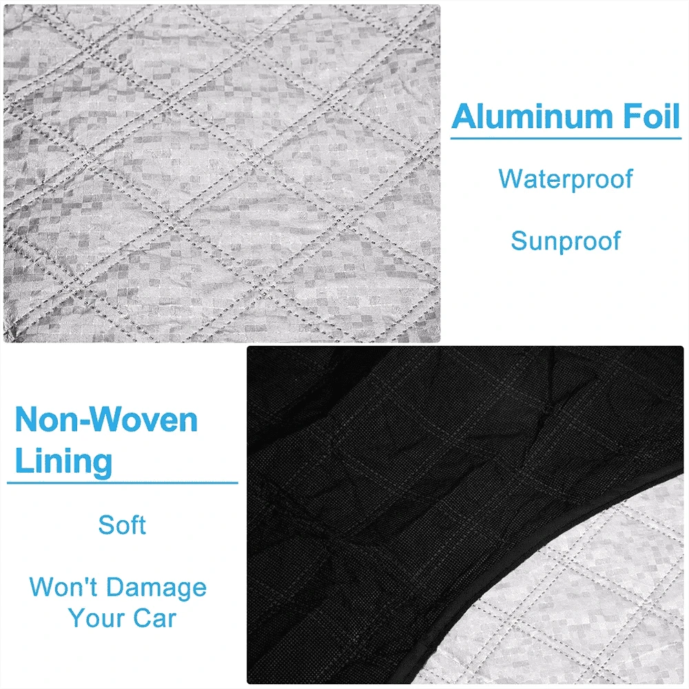 RV Front Window Sunshade Thermal Windscreen Cover-1pc