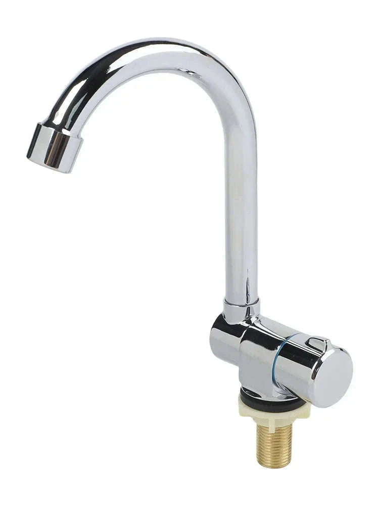 RV Interior Single Cold 360 Rotating Folding Faucet G1/2-A