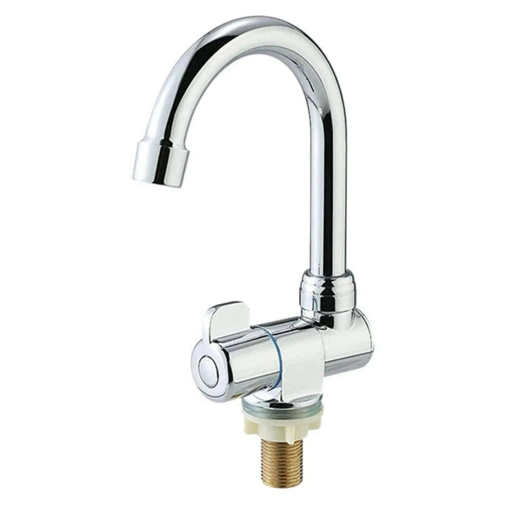 RV Interior Single Cold 360 Rotating Folding Faucet G1/2-A