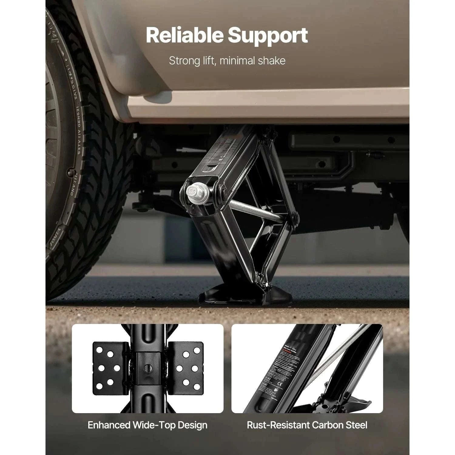RV Scissor Jacks Set of 4 Heavy Duty Stabilizer with Level-6500lbs / CZECH REPUBLIC