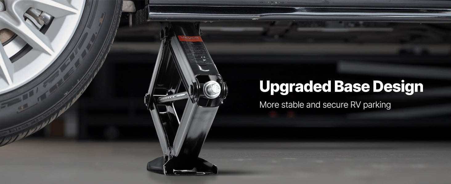 RV Scissor Jacks Set of 4 Heavy Duty Stabilizer with Level-6500lbs / CZECH REPUBLIC