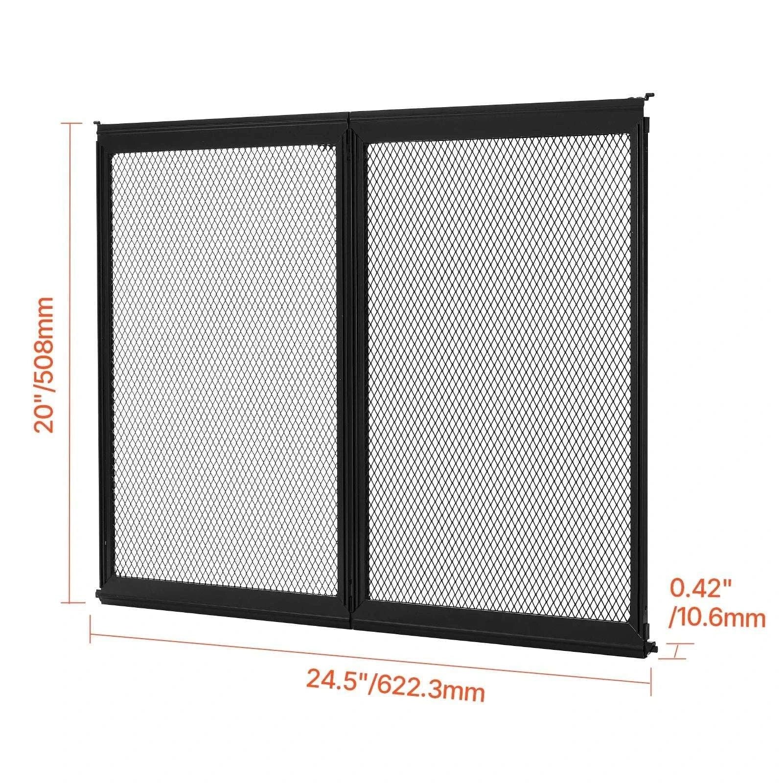 RV Screen Door Protector with Reinforced Mesh for Pets-W26.5in H20in / france