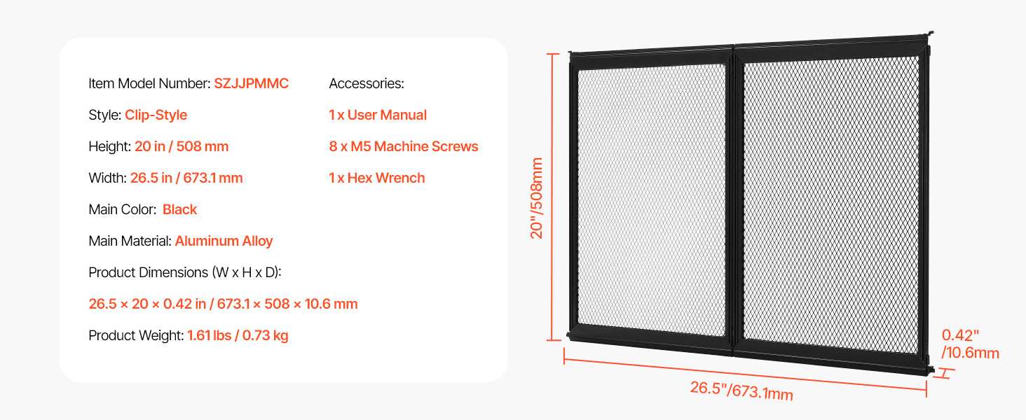 RV Screen Door Protector with Reinforced Mesh for Pets-W26.5in H20in / france