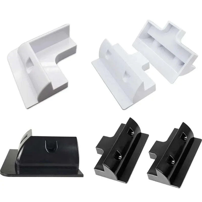 RV Solar Mounting Bracket Drill-Free Corner Kit-Black Corner Bracket