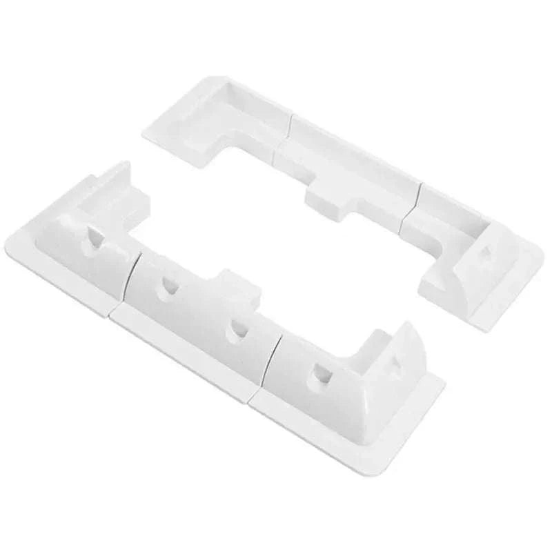 RV Solar Mounting Bracket Drill-Free Corner Kit-Black Corner Bracket