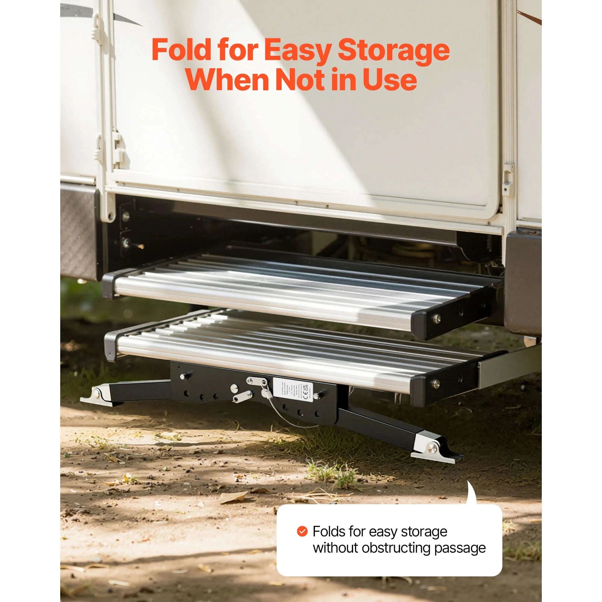 RV Step Stabilizer Height Adjustable Camper Stair Stabilizer for 5th Wheels and Travel Trailers-3-15inch / United States