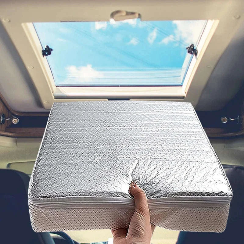 RV Sunroof Sunshade Reflective Vent Insulator-56X36X7CM / China Mainland