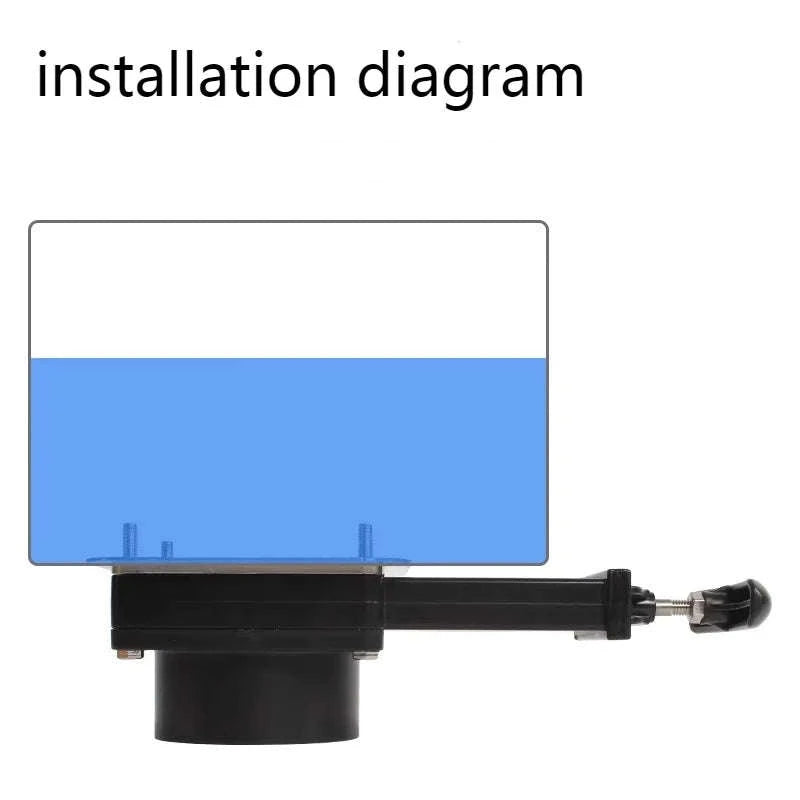 RV Waste Valve for Clean Water and Sewage Tanks-75MM
