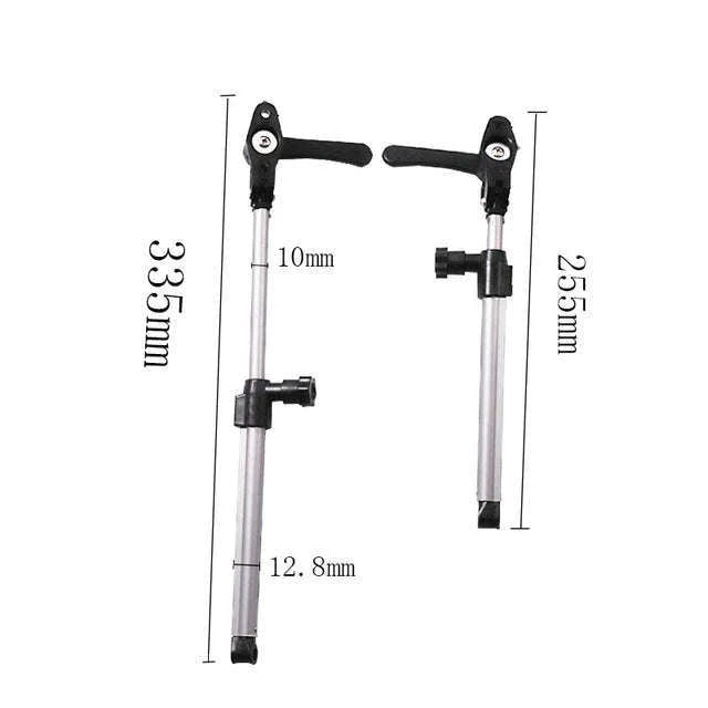 RV Window Support Rod Aluminum Alloy Telescopic 1 Pair-310mm