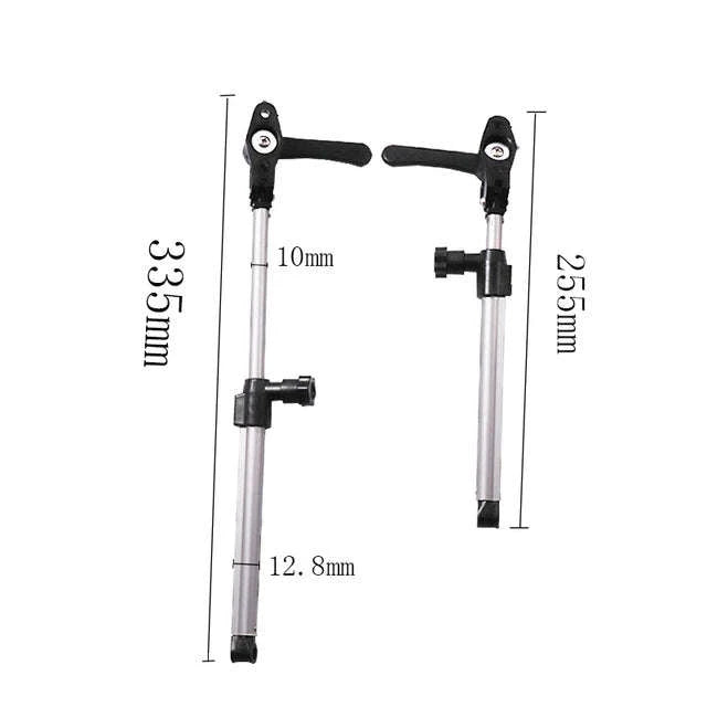 RV Window Support Rod Aluminum Alloy Telescopic 1 Pair-310mm