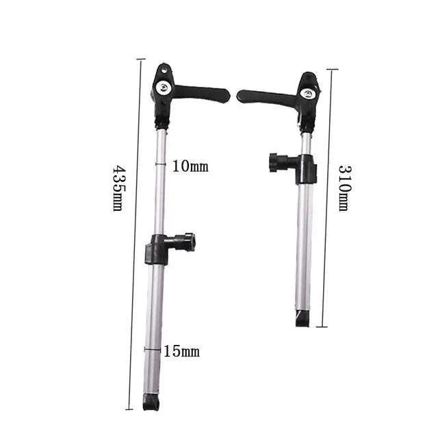 RV Window Support Rod Aluminum Alloy Telescopic 1 Pair-310mm