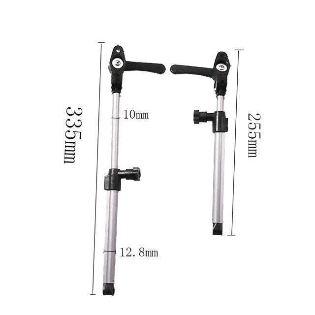 RV Window Support Rod Aluminum Alloy Telescopic 1 Pair-310mm