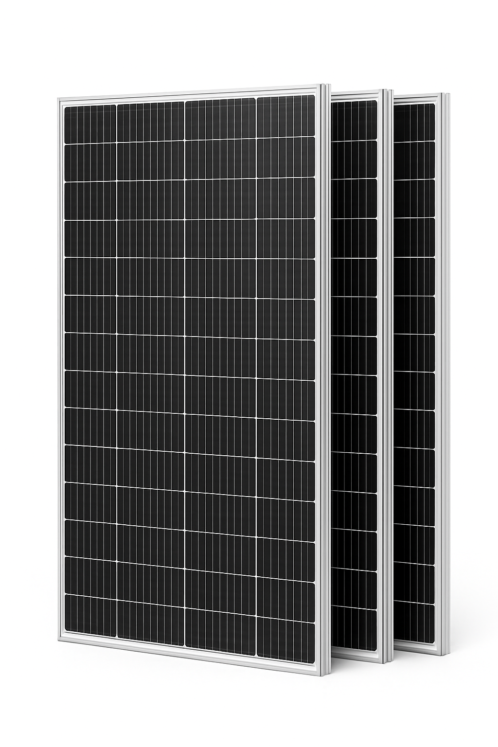 Painel Solar Monocristalino 100W 12V para Autocaravana e Reboque