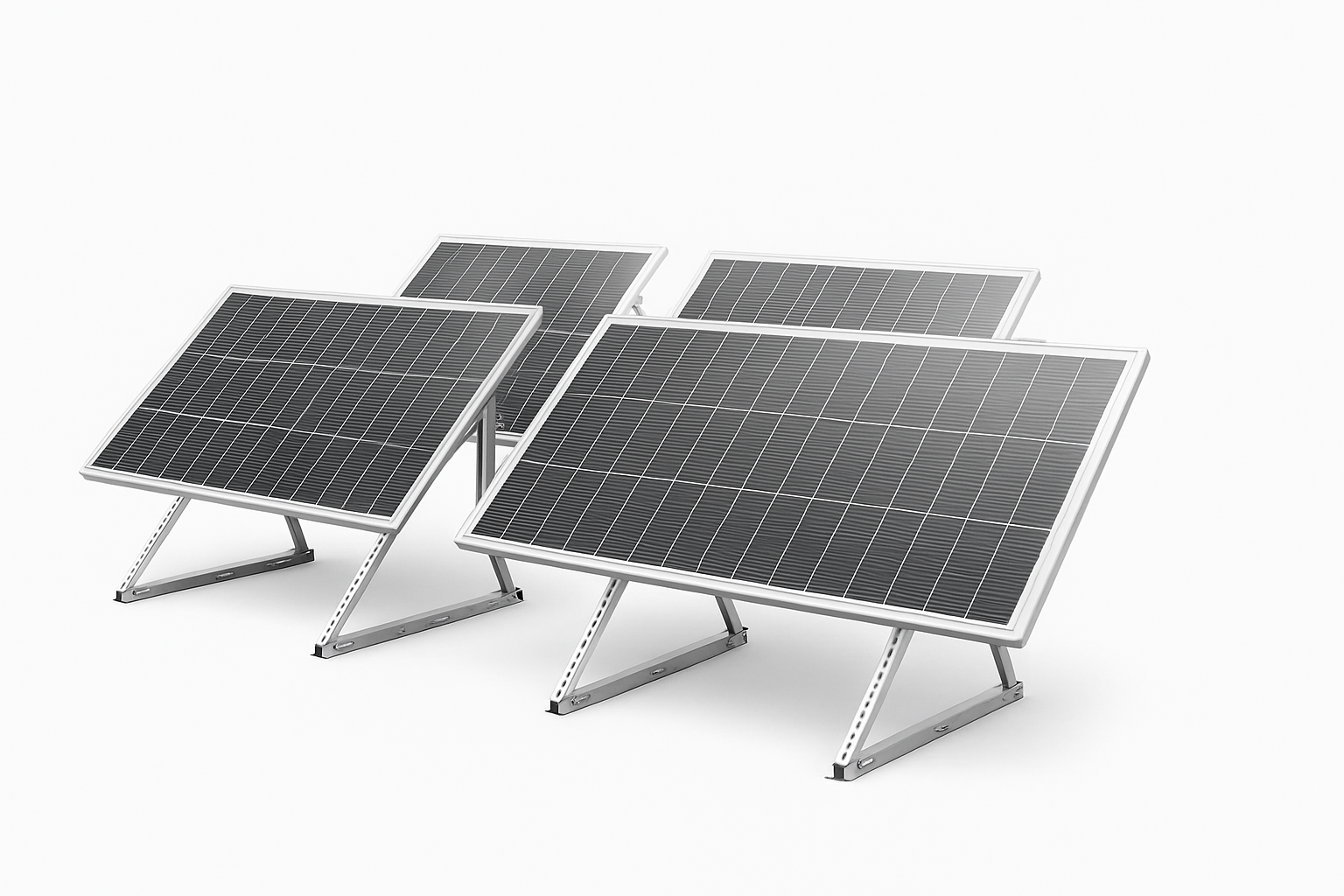 100W 12V 18BB N-Type Monocrystalline Solar Panel