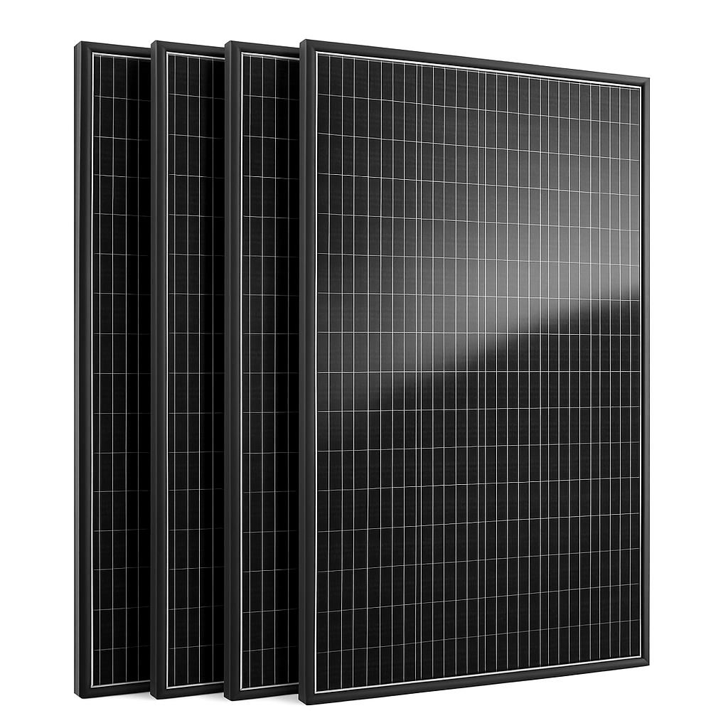 400W 200W 100W N-Тип 18BB Монокристален соларен панел