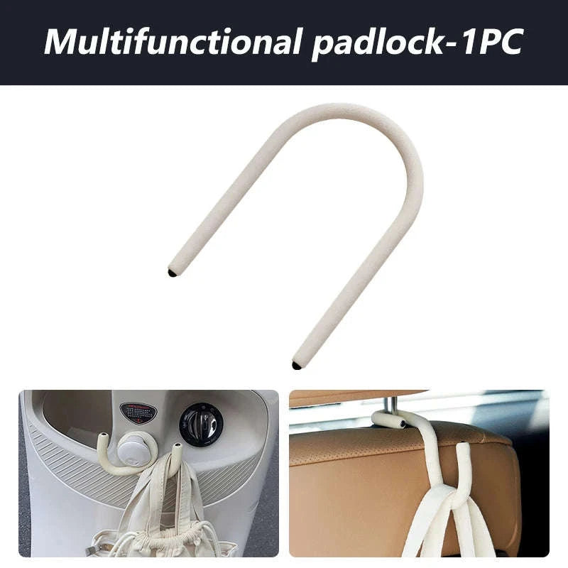 S-Shape Bendable Hook for Hanging Bags-1pc