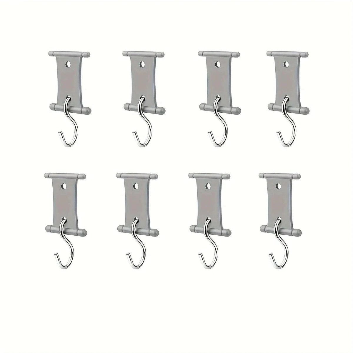 S-Shaped Camping Awning Hooks Clips for RV Tent Hangers-4pcs