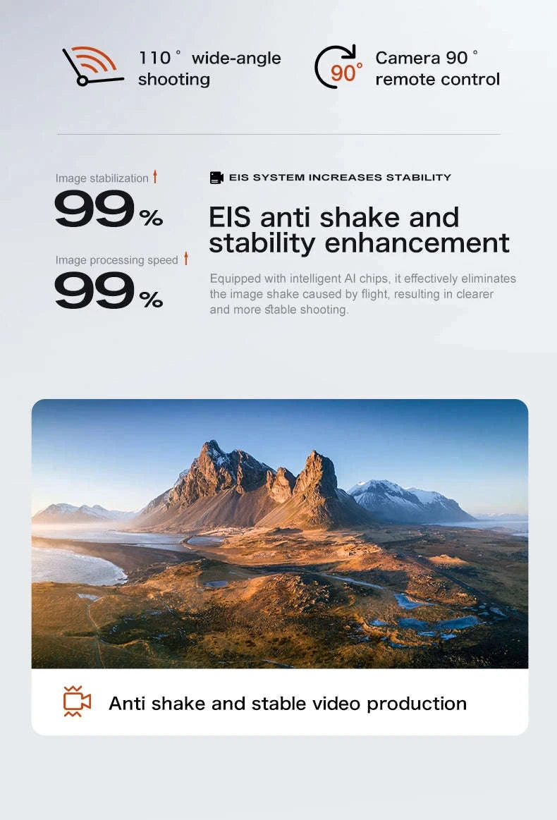 S-X1 MAX Professional GPS Drone with 4K Gimbal Camera-S-X1 Black