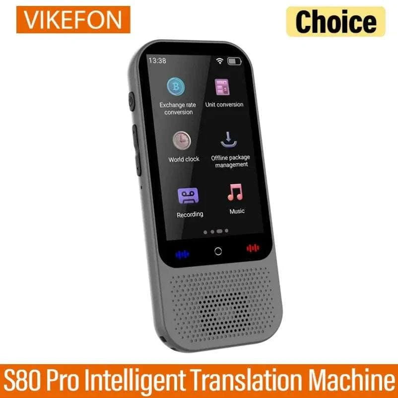 S80 Pro AI Language Translator with 138 Languages and Photo Translation-S80Pro