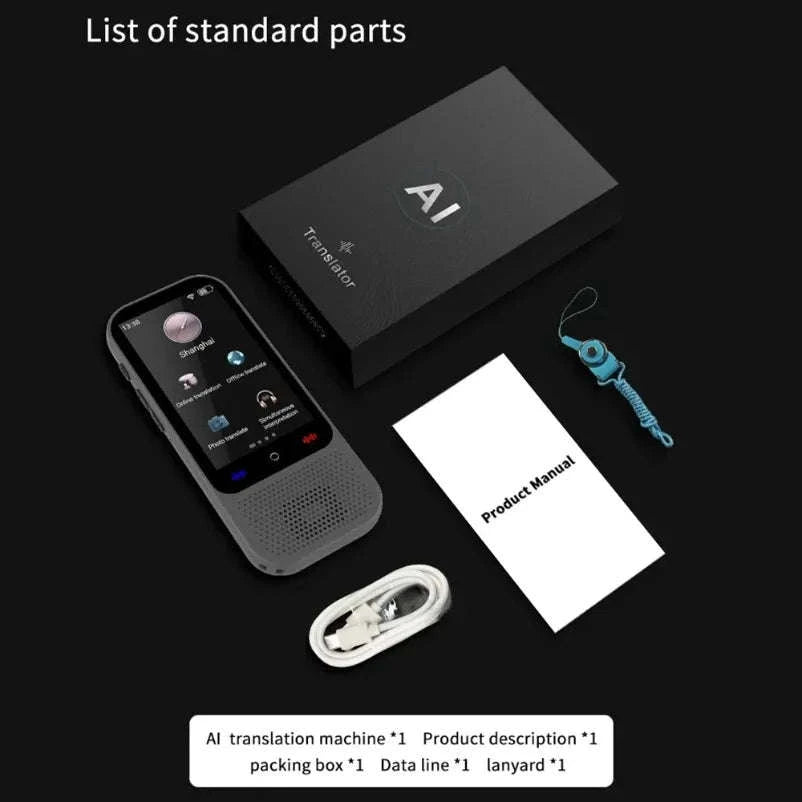 S80 Pro AI Language Translator with 138 Languages and Photo Translation-S80Pro
