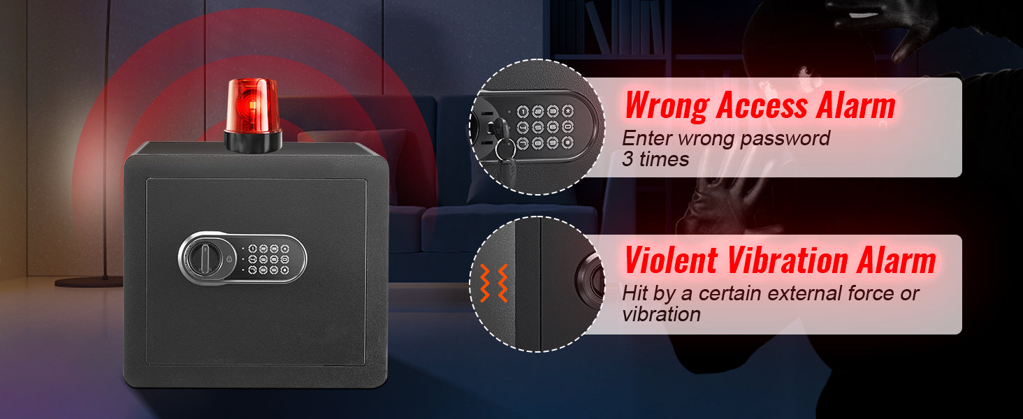 1.2 Cubic Feet Electronic Safe Box with Digital Access