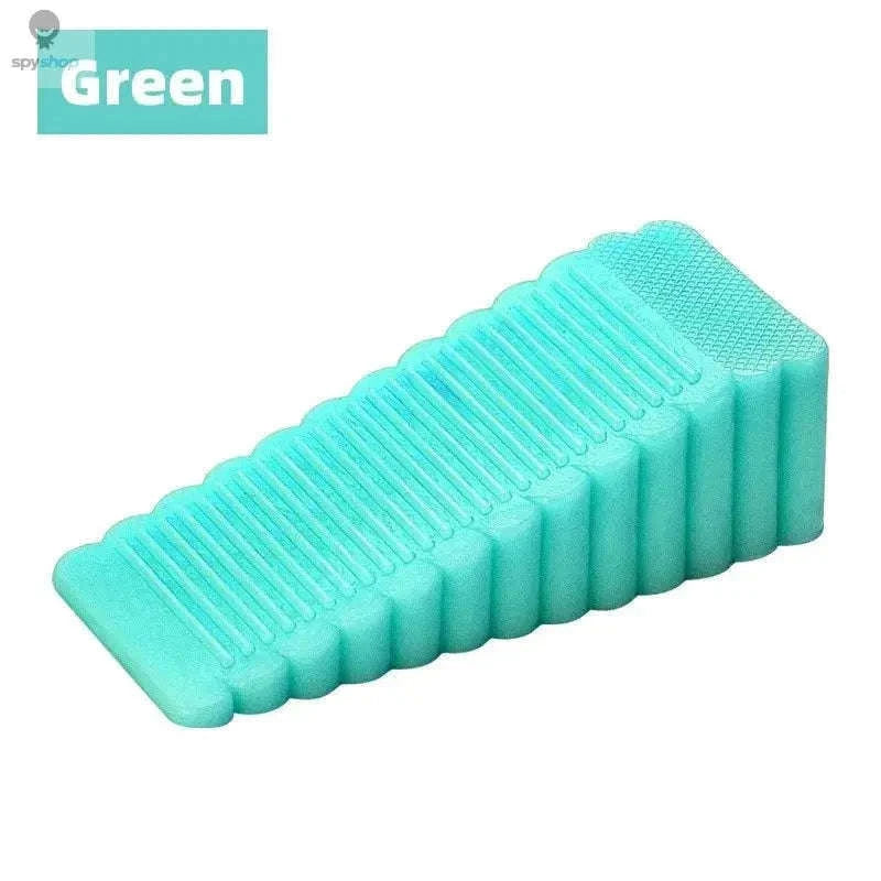 Safety Silicone Door Stopper for Stable, Quiet Door Control-Gray / 9.5x4.0x2.7cm