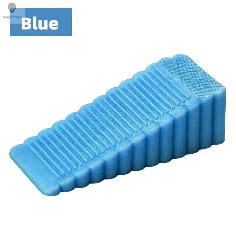 Safety Silicone Door Stopper for Stable, Quiet Door Control-Gray / 9.5x4.0x2.7cm