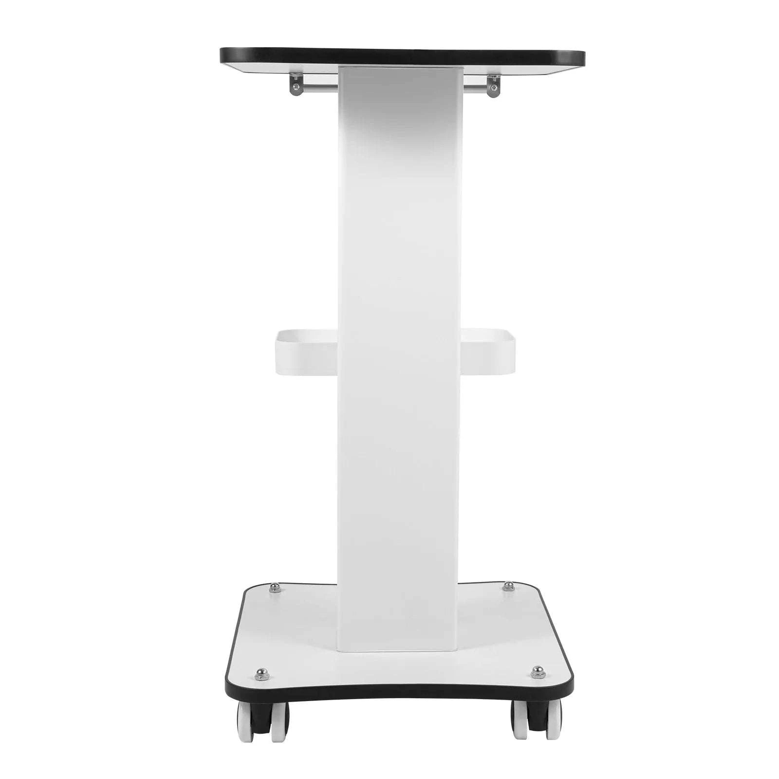 Salon Beauty Trolley Cart with Wheels and 3-Tier Storage-WHITE / spain