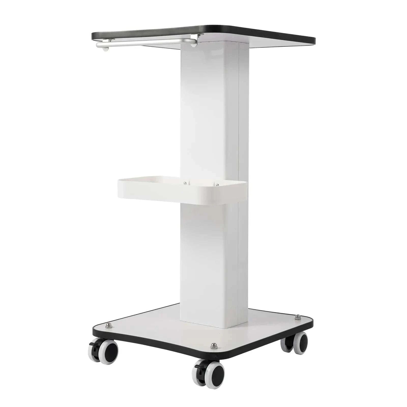 Salon Beauty Trolley Cart with Wheels and 3-Tier Storage-WHITE / spain